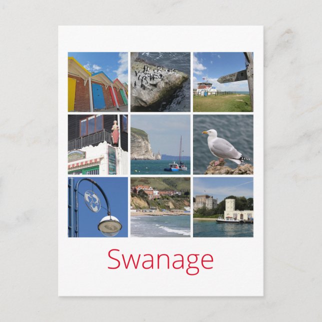 Swanage Postcard (Front)