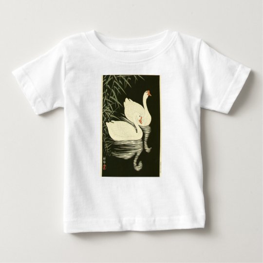 Swans and Reeds Baby T-Shirt