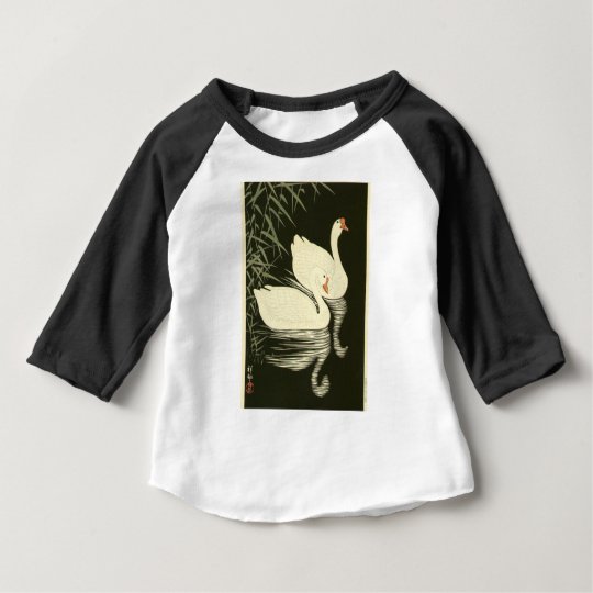 Swans and Reeds Baby T-Shirt