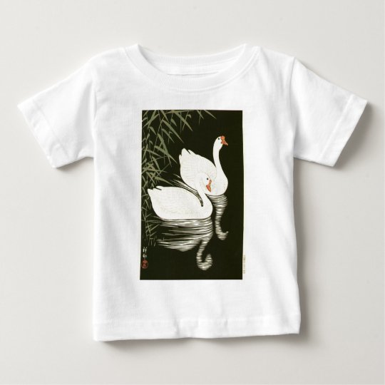 Swans and Reeds Baby T-Shirt