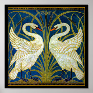 Swans Art Déco
