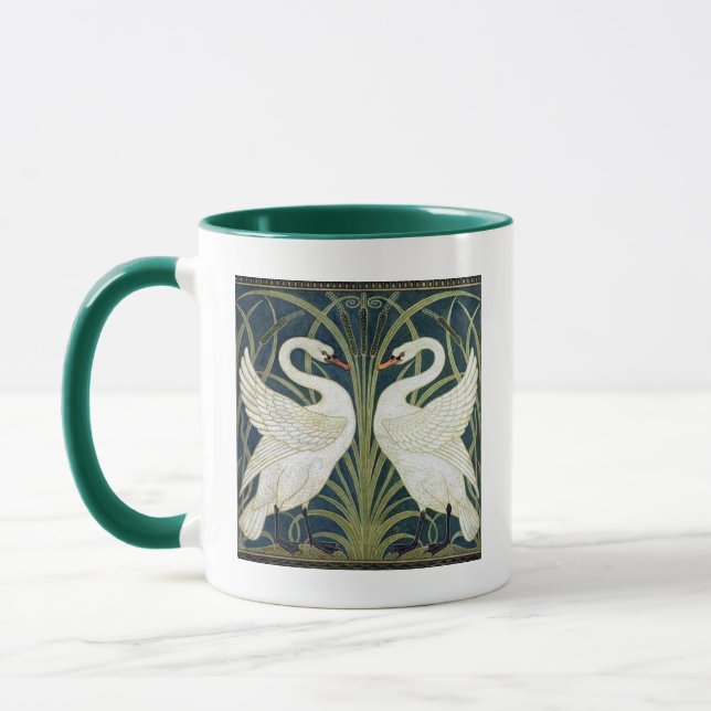 Swans Coffee Mug (Left)