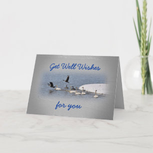 Swans & Geese embbk-customize any Card