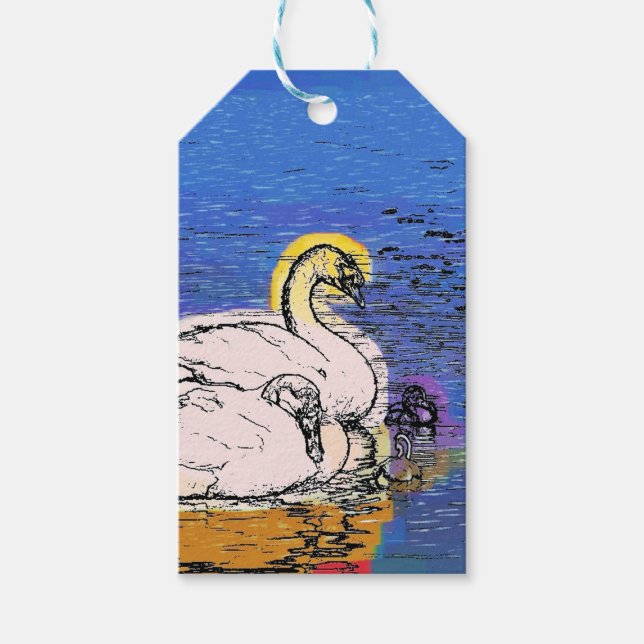 SWANS GIFT TAGS (Front)