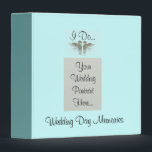 Swans in Love Wedding Vow Personalized Photo Album Binder<br><div class="desc">Romantic Swans digital art is on this Wedding Vows Personalized Memories Avery Binder. To put your picture in first Customize, upload your image, then just delete the Words Your Wedding Portrait here, and then click change image where it says "bas relief Daisy mousepad", get your image out of your image...</div>