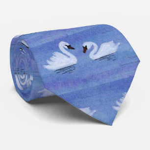 Swans Neck Tie