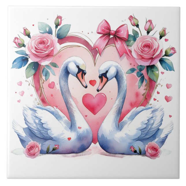 Swans Tile (Front)