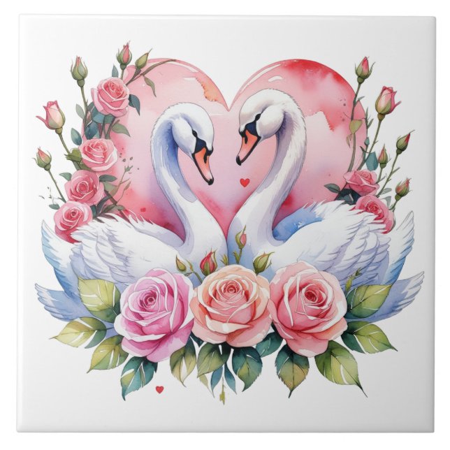 Swans Tile (Front)