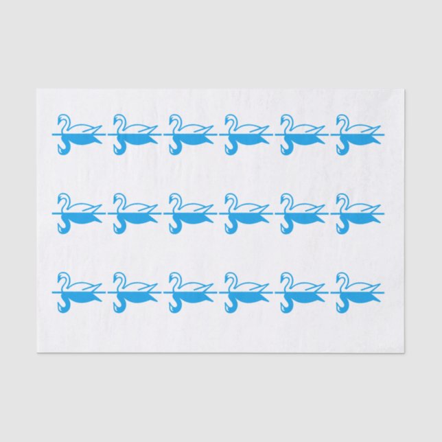 Swans Tissue Paper (Front)