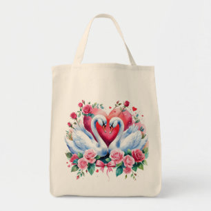 Swans Tote Bag