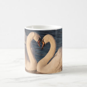 Swans White Coffee Mug