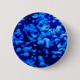 Swarm of Jellyfish 2 Inch Round Button