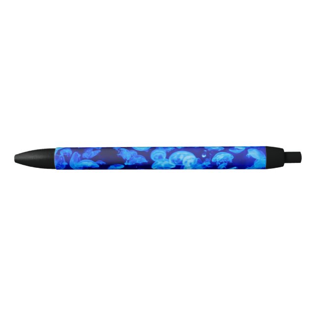 Swarm of Jellyfish Black Ink Pen (Front)