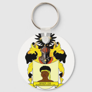 Swarte Coats of Arms Netherlands Europe Keychain