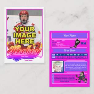 Swash Hockey Trading Card - Custom Stats