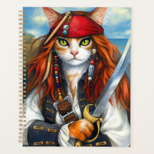 Swashbuckler Pirate Cat   Fantasy Character Art Planner