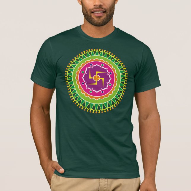 Swastika Pattern T-Shirt (Front)