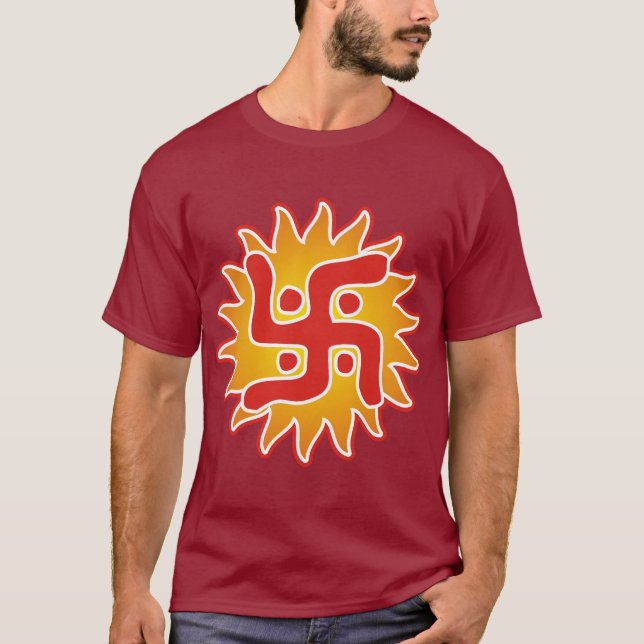 Swastika + Surya T-Shirt (Front)