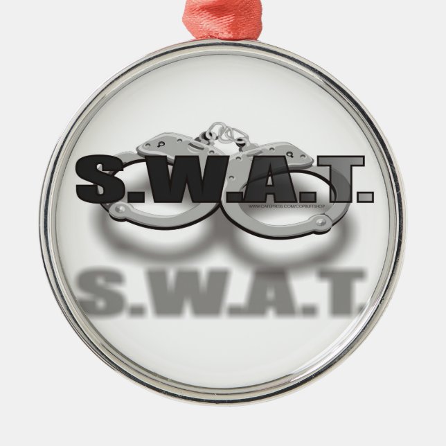 SWAT METAL ORNAMENT (Front)
