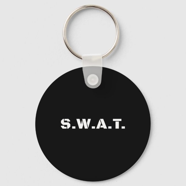 Swat Team Boys Halloween Costume Kids Tactical Uni Keychain (Front)