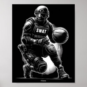 Swat Team Spegovernment Agencyl Military Police Poster