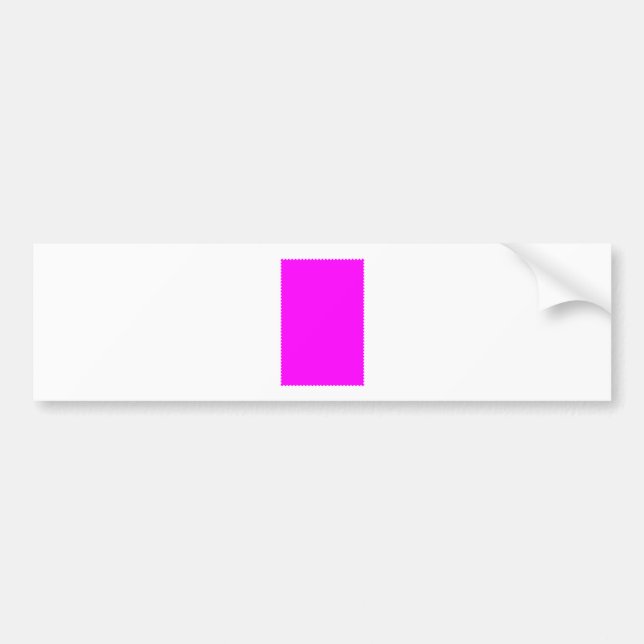 Swatch Colour The MUSEUM Zazzle Gifts Template Bumper Sticker (Front)