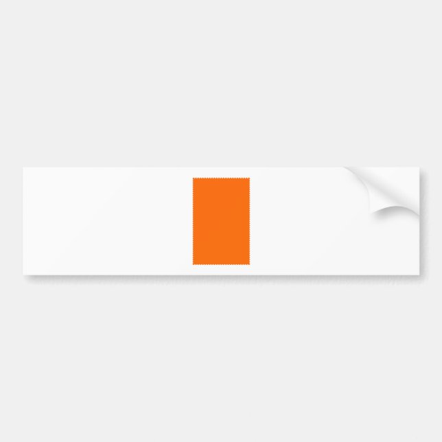 Swatch Colour The MUSEUM Zazzle Gifts Template Bumper Sticker (Front)
