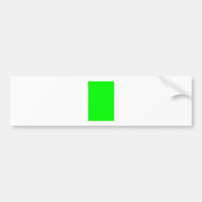 Swatch Colour The MUSEUM Zazzle Gifts Template Bumper Sticker (Front)