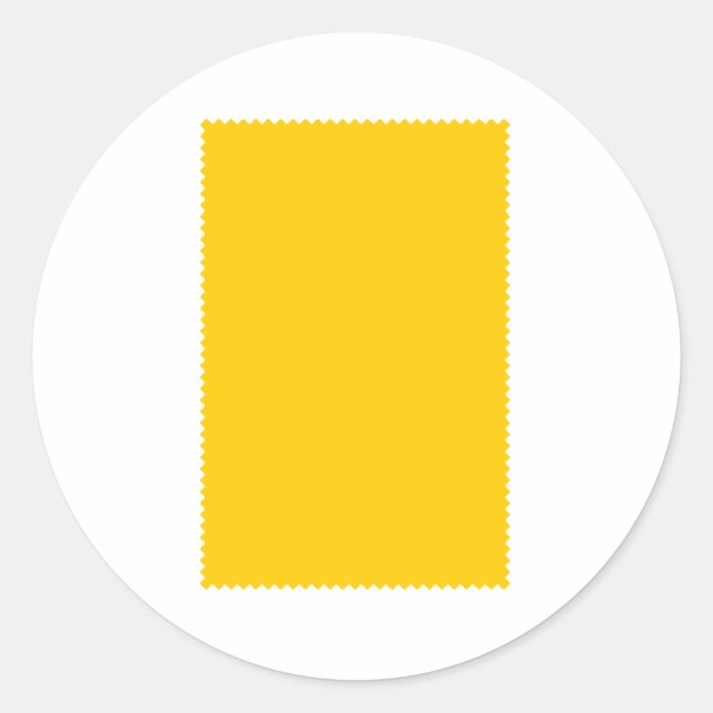 Swatch Colour The MUSEUM Zazzle Gifts Template Classic Round Sticker (Front)