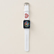 swatch wristband of "i love canada"