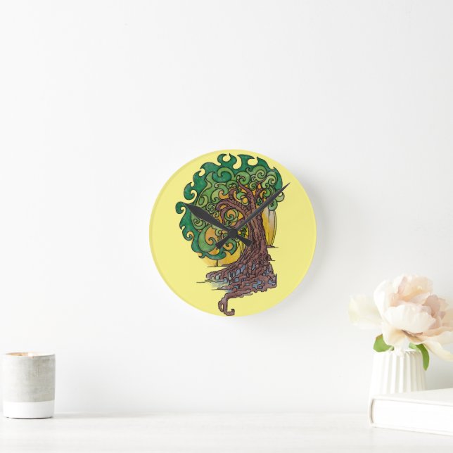 Sway Fancy Round Clock (Home)