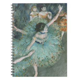 Swaying Dancer (Dancer in Green) Edgar Degas     Notebook