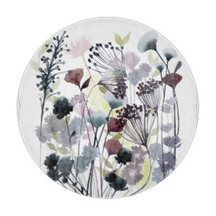 Swaying Florets II Cutting Board