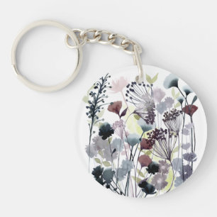 Swaying Florets II Keychain