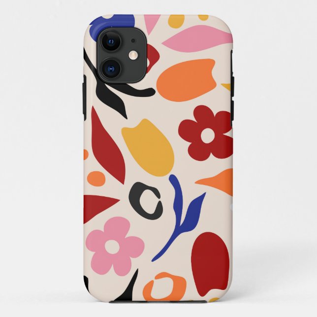 Swaying Petals Case-Mate iPhone Case (Back)
