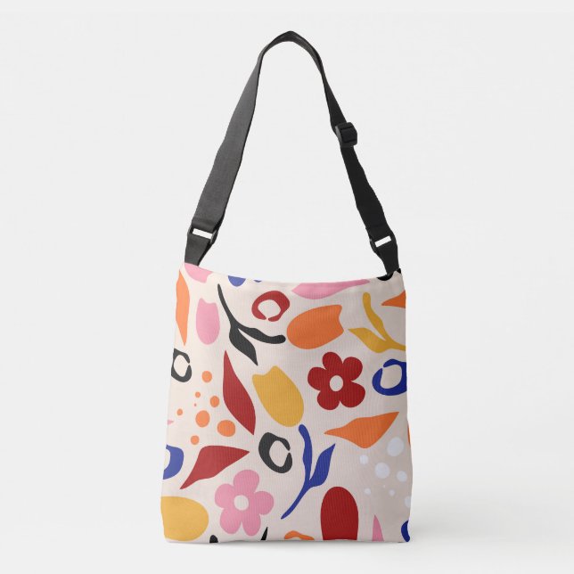 Swaying Petals Crossbody Bag (Front)