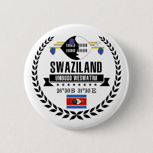 Swaziland 2 Inch Round Button