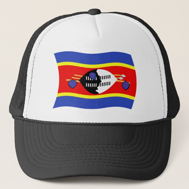 Swaziland Flag Hat (Front)