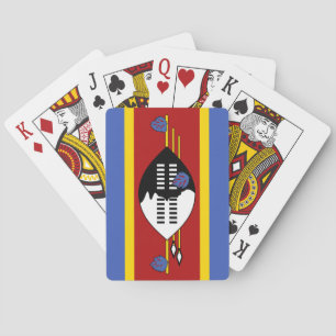 Swaziland Flag Playing Cards