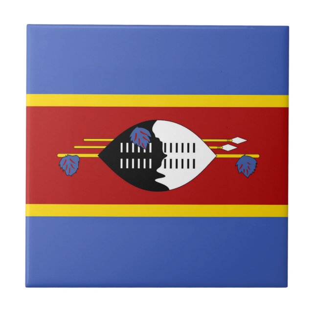 Swaziland flag tile (Front)