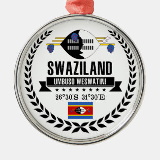 Swaziland Metal Ornament