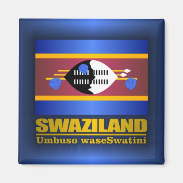 Swaziland Pride Magnet (Front)