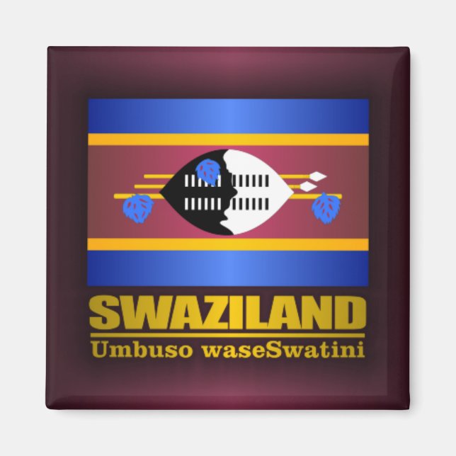 Swaziland Pride Magnet (Front)