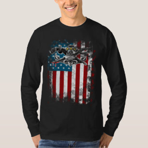SWCC DBG OLD GLORY Front & Back Graphic T-Shirt