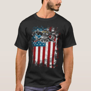 SWCC DBG OLD GLORY Front & Back Graphic T-Shirt