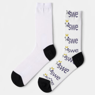 SWE logo socks