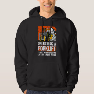 Swear Words  Forklifter Warehouse Forklift Driver  Hoodie