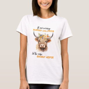 Swearing Skinny Heifer T-Shirt