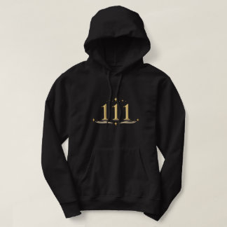 Sweat à capuche 111 Nombre d'ange – Minimalisme Én