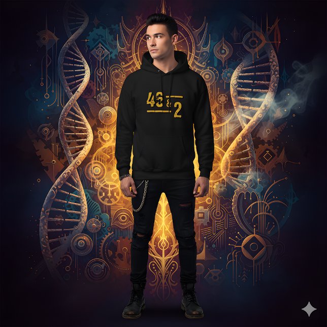Sweat à capuche 46 & 2 Evolution (Créateur téléchargé)